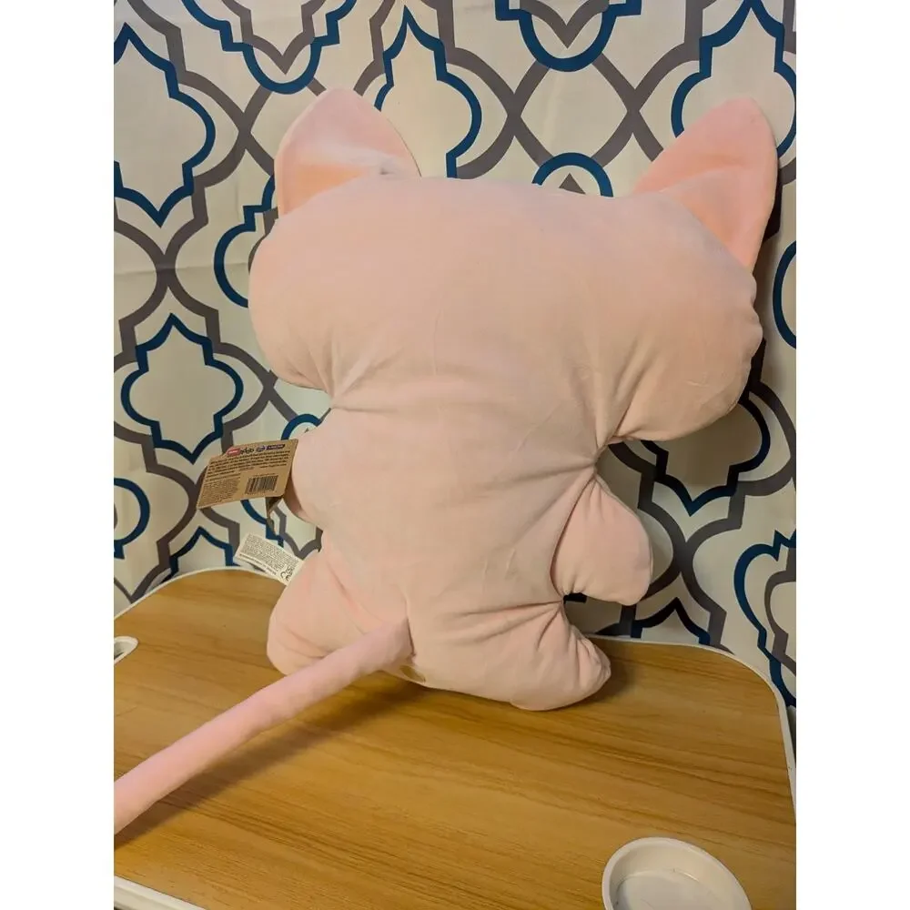 18” Fuggler Sphinx BIG FUGG Wrinkle McStinkles Cat Pink Plush W/tag